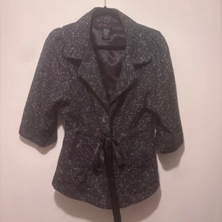Photo of Black and grey torrid blazer