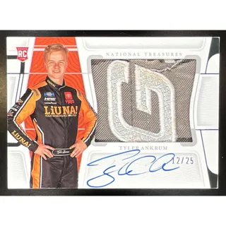Photo of 2022 Panini National Treasures Tyler Ankrum /25 Auto RC
