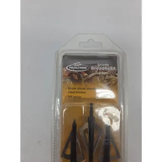 Photo of Team Realtree Grizzly Broadhead 125 Grain Arrow Heads 3 pc. NEW #84625A