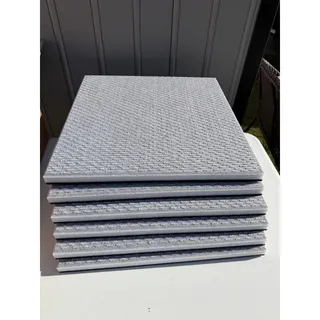 Photo of HANARO Board Acoustic Panels Gray 6 Pack 19.7 x 19.7 in Sound Absorbing