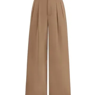 Photo of Wide Leg Pants Dressy Button Trousers