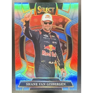 Photo of 2026 Panini Select NASCAR Shane Van Gisbergen Grandstand Light Blue Prizms /199