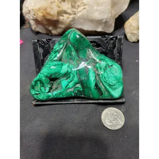 Photo of Malachite Polished Freeform Specimen 