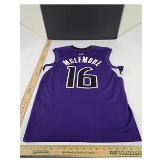 Photo of Adidas Ben McLemore #16 Sacramento Kings NBA Jersey Purple Men’s Small