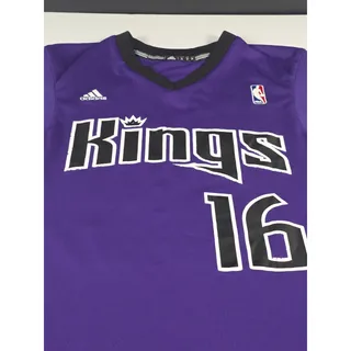 Photo of Adidas Ben McLemore #16 Sacramento Kings NBA Jersey Purple Men’s Small