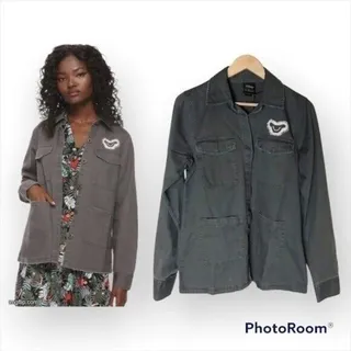 Photo of Disney Her Universe NWT Junior Small Cotton Lion King Destructed Cargo Jacket