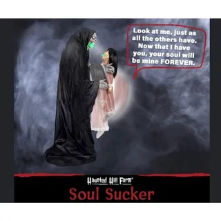 Photo of Haunted Hill Farm 6'2" Animatronic
Talking Soul Sucker Demon Reaper