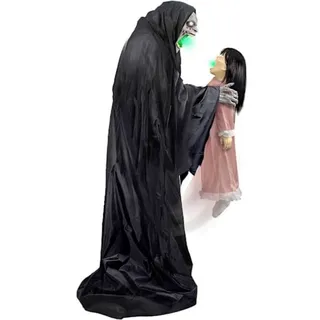 Photo of Haunted Hill Farm 6'2" Animatronic
Talking Soul Sucker Demon Reaper