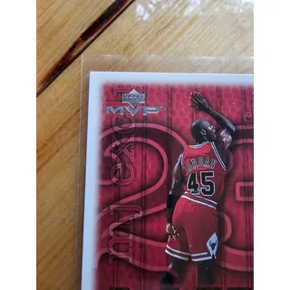 Photo of Michael Jordan 1999 Upper Deck MVP #180 mj exclusives #45 - Chicago Bulls - NBA