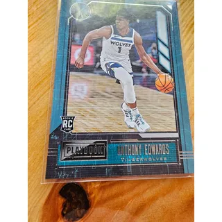 Photo of Anthony Edwards 2020-21 Panini Chronicles #167 - Rookie - Playbook -Timberwolves