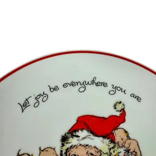 Photo of Kewpie VTG 1973 Christmas "Let Joy Be Everywhere You Are" Commemorative Plate