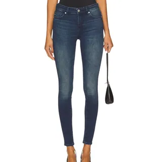 Photo of AG Adriano Goldschmied Women's 27R Blue Farrah High Rise Skinny Ankle Jeans
