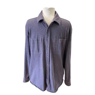 Photo of Taylor Stitch The Utility Shirt Button Up Gray Men’s Size 42 -Casual Comfort