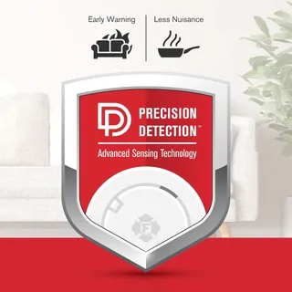 Photo of First Alert 10-Year Battery Smoke Alarm Slim Profile SM210
