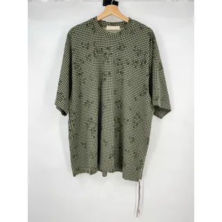 Photo of Mastermind World | Khaki Check T-shirt In Night Desert L