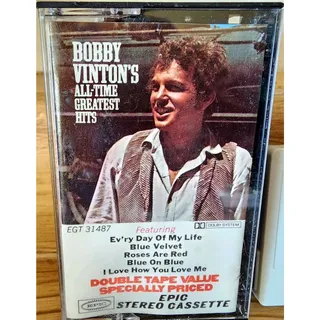 Photo of Bobby Vinton's All-Time Greatest Hits Cassette 1972 Epic Dolby System