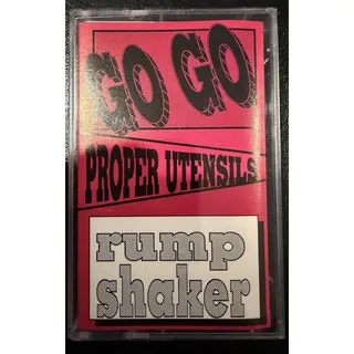 Photo of 1993 Proper Utensils - Go Go Rump Shaker cassette MOB records