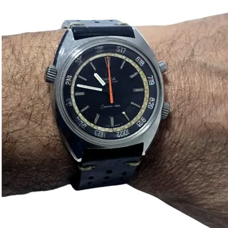 Photo of Vintage Omega Seamaster Chronostop Jumbo 24-Hour Ref. ST 145.008 c. 1969-70