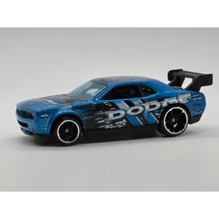Photo of 2011 Hot Wheels Dodge Challenger Drift Car New Models Blue Loose 1:64 Diecast