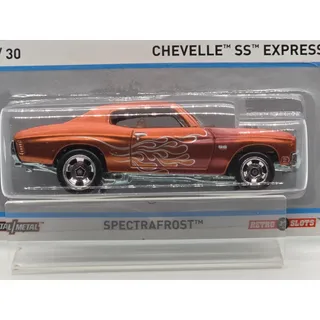 Photo of Hot Wheels Cool Classics ’70 Chevelle SS Express Blue 19/30 Metal/Metal Retro