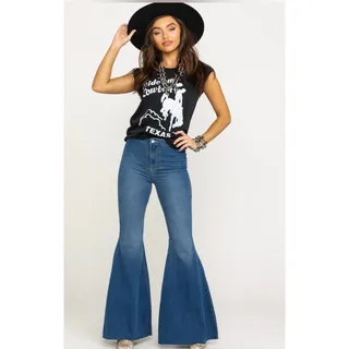 Photo of Free People Just Float On Flare Jeans size 31