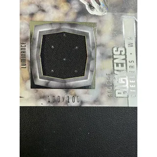 Photo of 2024 PANINI LUMINANCE GEORGE PICKENS AUTOGRAPHED JERSEY CARD – 100/100 BOOKEND!