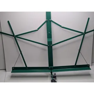 Photo of On-Stage SM7122GRB Green Folding Sheet Music Stand Adjustable Stand Only