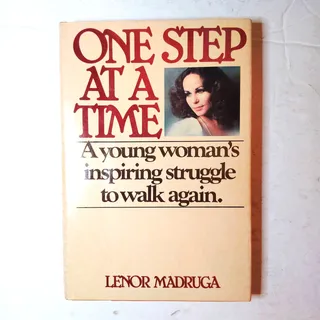 Photo of One Step at a Time Lenor Madruga 1979 Vintage Memoir Hardcover w/ Dust Jacket