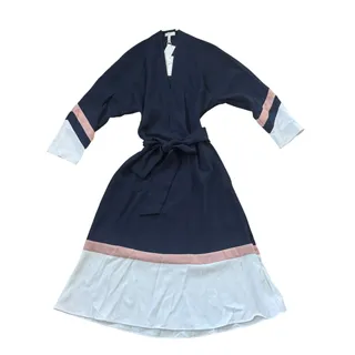 Photo of NEW Joie Aydrien Striped Cady Midi Dress