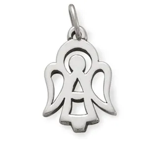 Photo of RETIRED James Avery Open Angel Sterling Silver Charm
