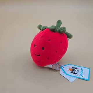 Photo of Jellycat Fabulous Fruit Strawberry - AUTHENTIC - NEW WITH TAGS