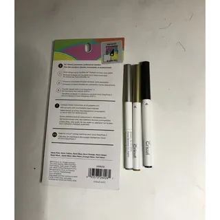Photo of Cricut Infusible Ink Markers + Three Cricut Explore Waterbased Markers NEW Art