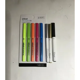 Photo of Cricut Infusible Ink Markers + Three Cricut Explore Waterbased Markers NEW Art