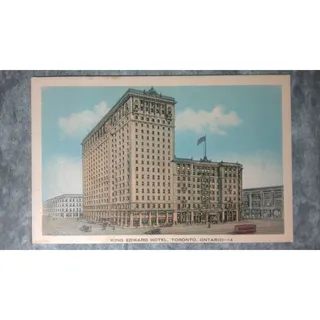 Photo of Vintage c1930 Postcard Omni King Edward Hotel King Street Toronto Ontario Canada