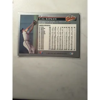 Photo of 1992 Leaf - Cal Ripken #52