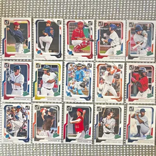 Photo of Panini 2024 Donruss Baseball Rated Prospect 15-Card Lot DeVries Eldridge