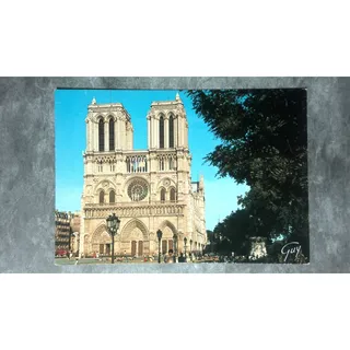 Photo of VTG c1970 6x4 Postcard Paris & Its Wonders Notre-Dame Cathedral Paris France
