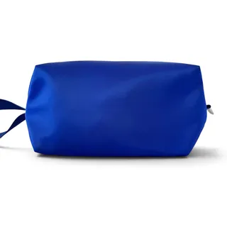 Photo of NWOT Burberry Blue Nylon Zip Pouch Unisex Toiletry Case Wristlet Bag