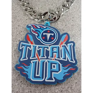 Photo of Tennessee Titans NFL Football Fan Large Chain Necklace Accessories