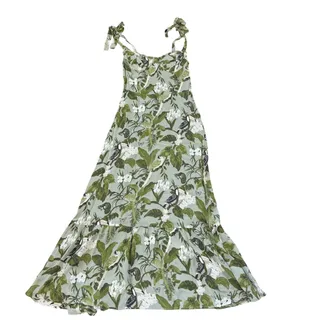 Photo of Reformation Nikita Dress Tropical Green Floral