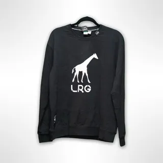 Photo of LRG Black Crewneck Sweater - Men's Medium - Excellent