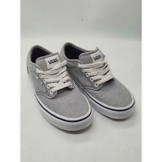 Photo of Vans Grey Low Top Shoes Size 6 Womens