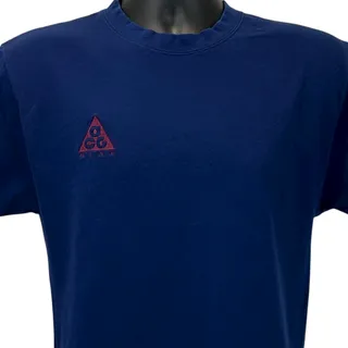 Photo of Nike ACG T Shirt XS X-Small All Conditions Gear Short Sleeve BQ7342-492 Blue