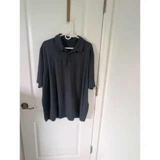 Photo of Gerry Mens Performance Polo Shirt Gray Short Sleeve Activewear Size 2Xl