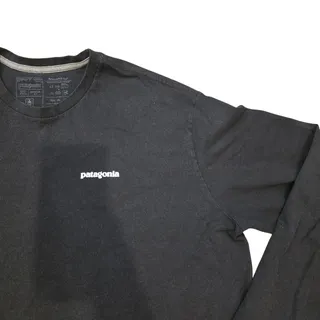 Photo of Patagonia Black Long-Sleeve Responsibili-Tee Size XL