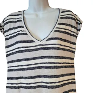 Photo of Lou & Grey Striped Maxi Dress with 2 slits Size M