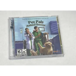 Photo of Pet Pals Animal Doctor PC CD ROM Legacy Interactive 2 Discs pre owned