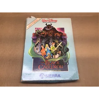 Photo of The Black Cauldron IBM PC 5.25 Floppy Disk Sierra Walt Disney Storybook Box Game