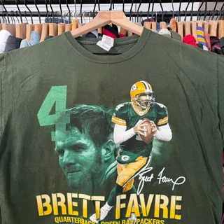 Photo of Vintage brett favre greenbay packers