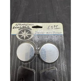 Photo of NOS Yamaha Star Billet Swingarm Pivot Cover Set STR-1D727-54-01 V-Star 1300 OEM